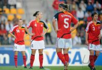 Fussball Frauen FIFA U 20  WM  2008   Halbfinale  USA - Deutschland