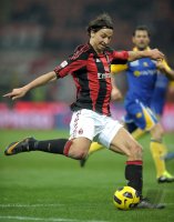 FUSSBALL SERIE A:  Zlatan Ibrahimovic (AC Mailand)