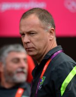 FUSSBALL Olympia 2012 Maenner: Brasilien - Weissrussland