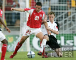 U21-Europameisterschaft: Deutschland - Schweiz, Zweikampf Schweizer