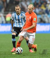 FUSSBALL WM 2014, HALBFINALE: Niederlande - Argentinien