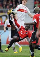 FUSSBALL  1. BUNDESLIGA  09/10    VfB Stuttgart - Hannover 96
