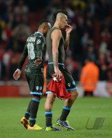 FUSSBALL  CHL  Saison 2013/2014: Enttaeuschung SC Neapel