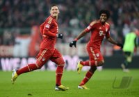 Fussball 1. Bundesliga Saison 12/13:  FC Bayern Muenchen - FC Schalke 04