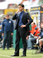 FUSSBALL SERIE A:  Trainer Andrea Stramaccioni (Inter Mailand)