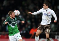 Fussball: 1. Bundesliga Saison 2010/2011: Werder Bremen - St. Pauli Hamburg