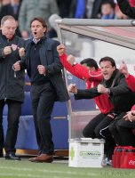 Fussball 1. Bundesliga  Saison 2010/2011:  VfB Stuttgart - FC Schalke 04