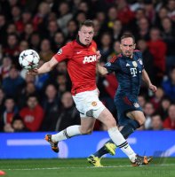 Fussball International CHL Saison 13/14: Manchester United FC - FC Bayern Muenchen