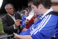 Fussball Testspiel FC Schalke 04 - Victoria Nationalelf