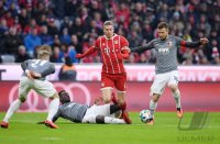Fussball  1.Bundesliga   Saison 17/18: FC Bayern Muenchen - FC Augsburg