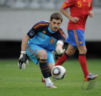 Fussball International:    Torwart Iker Casillas   (Spanien)
