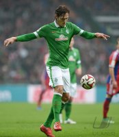 Fussball, 1. Bundesliga  Saison 2014/2015: SV Werder Bremen - FC Bayern Muenchen