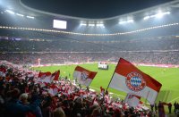 Fussball 1. Bundesliga, Saison 2012/2013:  Sven Fussball 1. Bundesliga, Saison 2012/2013:  Stadionuebersicht Allianz Arena Muenchen