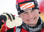 Biathlon WM - Disl mit ihren zwei Goldmedaillen