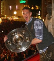 Fussball 1. Bundesliga  Deutscher Meister 14/15 FC Bayern Muenchen