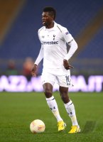 Fussball: Europa League Saison 2012/2013: Emmanuel Adebayor (Tottenham)