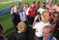 Fussball Frauen FIFA U 17  WM  2008  Siegerehrung