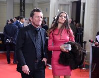 Fussball International  FIFA Ballon d Or 2015: Lothar Mattaeus (Deutschland) mit Frau Anastasia Klimko