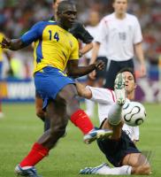 Fussball WM 2006: England - Ecuador