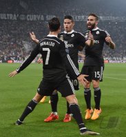 Fussball CHL 14/15 Halbfinale: JUBEL Cristiano Ronaldo (Real Madrid)