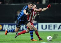 Fussball CHL  Saison 2010/2011: Inter Mailand - FC Bayern Muenchen