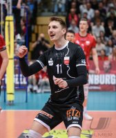 Volleyball 2. Bundesliga 25/26 Playoff Halbfinal Hinspiel, TV Rottenburg - FC Schuettorf 09