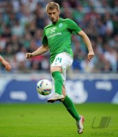 Fussball 1. Bundesliga, Saison 2011/2012: Werder Bremen, HUNT am Ball