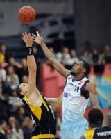 Basketball  1. Bundesliga 2008/2009   Walter Tigers -  Eisbaeren Bremerhaven