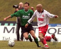 Fussball Fussball  Regionalliga Sued 2000/2001: SC Pfullendorf - Offenbacher Kickers
