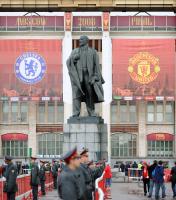 Fussball CHL  FINALE 2008 Manchester United  FC  -  FC Chelsea London