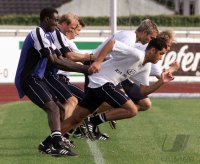 Fussball  1. Bundesliga  Saison 2000/2001;  FC Hansa Rostock Trainingslager