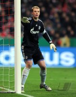 Fussball DFB Pokal 10/11 : Torwart Manuel Neuer (FC Schalke 04)