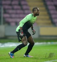 FUSSBALL INTERNATIONAL:  Torwart Roland NDY Assembe (Kamerun)