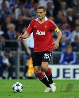 Fussball CHL  Saison 2010/2011:  Nemanja Vidic (Manchester United FC)