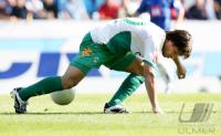 Fussball 1. Bundesliga: Werder, DIEGO Einzelaktion