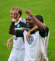 Fussball: DFB Pokal, 1. Hauptrunde: Preussen Muenster - VfL Wolfsburg