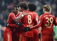 Fussball 1. Bundesliga Saison 12/13:  FC Bayern Muenchen - FC Schalke 04