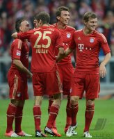 Fussball 1. Bundesliga, Saison 2012/2013:  FC Bayern Muenchen - VfB Stuttgart