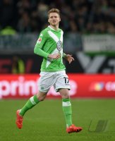 Fussball, 1. Bundesliga  Saison 2014/2015: VfL Wolfsburg - SC Freiburg