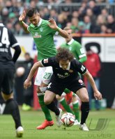 Fussball, 1. Bundesliga  Saison 2014/2015: SV Werder Bremen - FSV Mainz 05