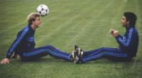 Fussball Albanien-Deutschland: Rummenigge, Mueller