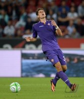 Fussball Europa League Saison 2013/2014: Mario Gomez (AC Florenz)