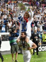 Fussball Champions League Finale 2014: Real Madrid - Atletico Madrid