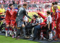 Fussball 1. Bundesliga Saison 14/15: FC Bayern Muenchen - Werder Bremen