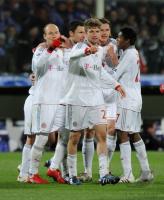 FUSSBALL  International CHL 09/10 :  JUBEL  FC Bayern  Muenchen