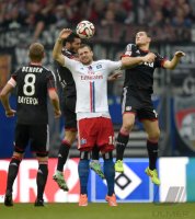 Fussball, 1. Bundesliga  Saison 2014/2015: Hamburger SV - Bayer 04 Leverkusen