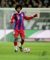 Fussball, 1. Bundesliga  Saison 2014/2015: VfL Wolfsburg - FC Bayern Muenchen