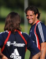 Fussball 1. Bundesliga: Training beim FC Bayern Muenchen