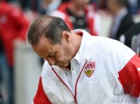 Fussball 1. Bundesliga Saison 14/15: Trainer Huub Stevens (VfB Stuttgart)