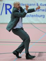 Volleyball  1. Bundesliga  10/11: Trainer  Mueller-Angstenberger (ENBW TV Rottenburg)  ENBW TV Rottenburg - SCC Berlin